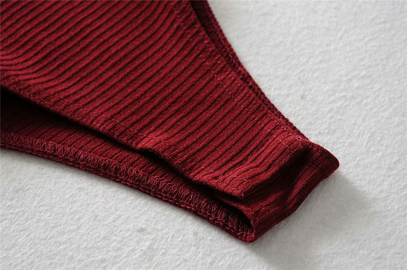 She'sModa Bodi od mješavine pamuka Ženski kombinezon Skinny Ležerni gornji dio prsluka