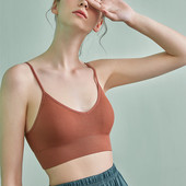 Δωρεάν αποστολή bralette fine Εξώπλατη tenue σέξι γυναικεία εσώρουχα ΣΟΥΤΙΕΝ ΣΟΥΤΙΕΝ Εσώρουχα μαλακά χωρίς ραφή Γυναικεία σουτιέν