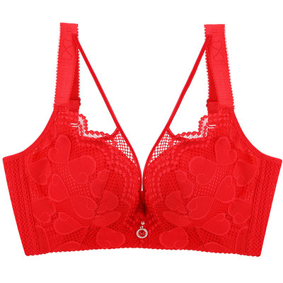 4 stiluri Sutiene din dantelă Lenjerie de corp Mărime PLUS Lenjerie de corp pentru femei, cupă mare subțire, plasă adunată, respirabilă, îmbrăcăminte fără jante 48 50 52 CDE