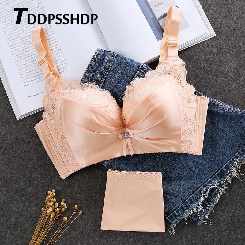 Izbjegavajte opuštene grudi Push Up Ženski grudnjak bez žica Donje rublje Male grudi Žensko donje rublje