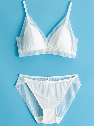 Γυναικείο σουτιέν True Silk Wire Δωρεάν Ασύρματο Δαντελένιο Διχτυωτό Bralette Διχτυωτό σουτιέν Brassiere Εσώρουχα Intimates Soutien Διαφανές σουτιέν Διαφανές