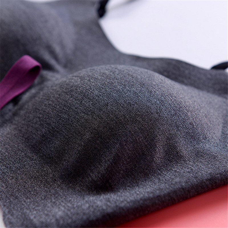 Ice Silk σουτιέν χωρίς ραφές Γυναικεία μαλακά λεπτά Push Up Γιλέκο σουτιέν Εσώρουχα Αναπνεύσιμη μπλούζα ύπνου με επένδυση στο στήθος κορυφαία γυναικεία Bralette