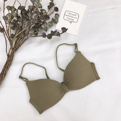 Lenjerie de corp, fără cusături, din bumbac, respirabil, fără sârmă, respirabil