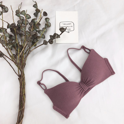 Lenjerie de corp, fără cusături, din bumbac, respirabil, fără sârmă, respirabil