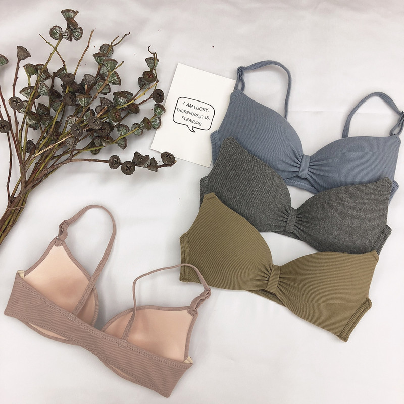 Lenjerie de corp, fără cusături, din bumbac, respirabil, fără sârmă, respirabil