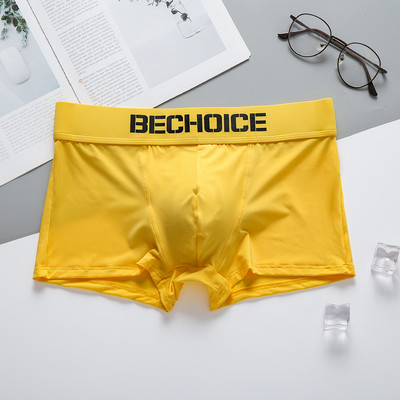 Dropshipping Moda Chiloți simpli pentru bărbați Moda Sexy Lenjerie intimă pentru bărbați Confortabil din bumbac Slip boxer pentru bărbați Noua sosire