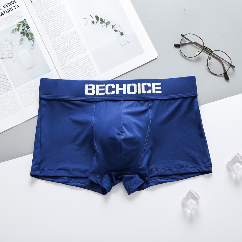Dropshipping Moda Chiloți simpli pentru bărbați Moda Sexy Lenjerie intimă pentru bărbați Confortabil din bumbac Slip boxer pentru bărbați Noua sosire