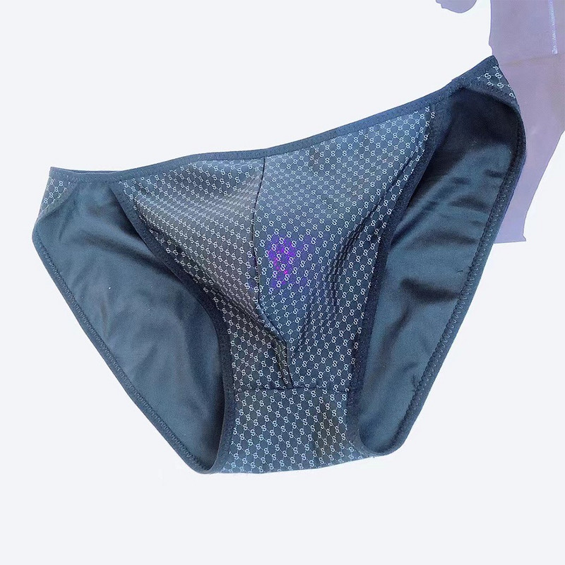 Slip cu imprimeu pentru bărbați Slip sexy cu talie joasă Lenjerie husă umflă Lenjerie de corp Chiloți Tanga Bărbați Dimensiuni mari U Convex Personalitate