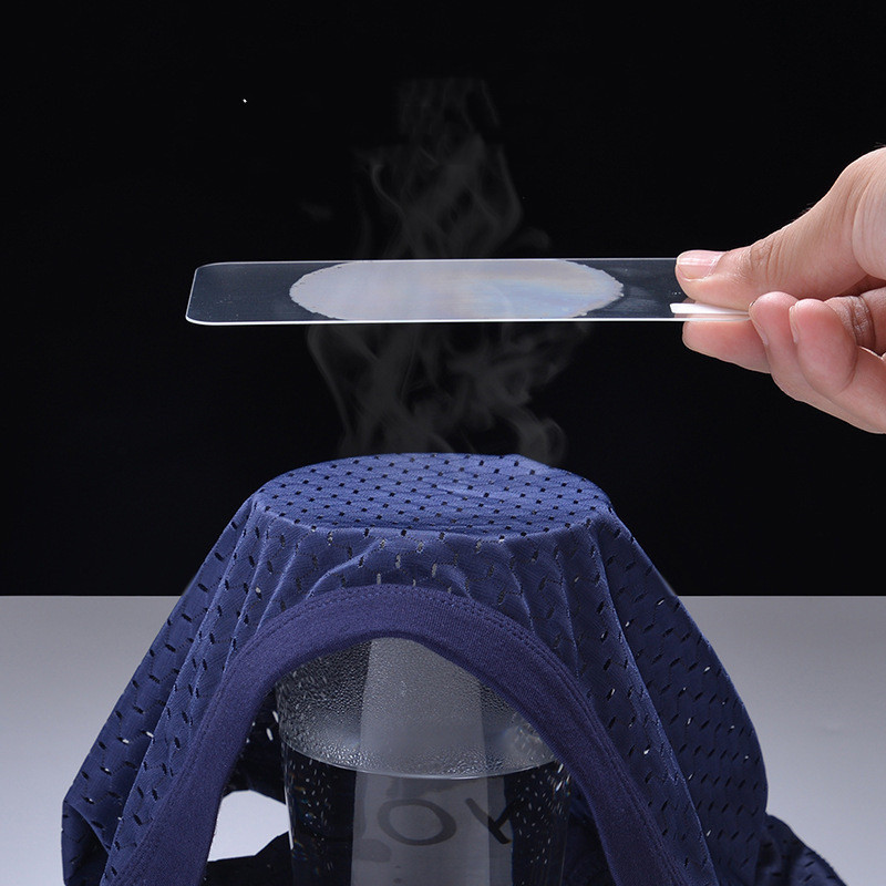 Muške ledene svilene sportske donje rublje gaćice Prozračne bambusove ugljične vlakna Antibakterijske šuplje Cool Sense of Male gaćice Mrežaste gaćice