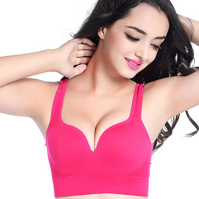 Sexy Push Up Sutien Sport 3D Femei Lenjerie de corp fără cusături Yoga Fitness Vestă antișoc Crop Tops Femei Sujetador Sutiene sport pentru femei