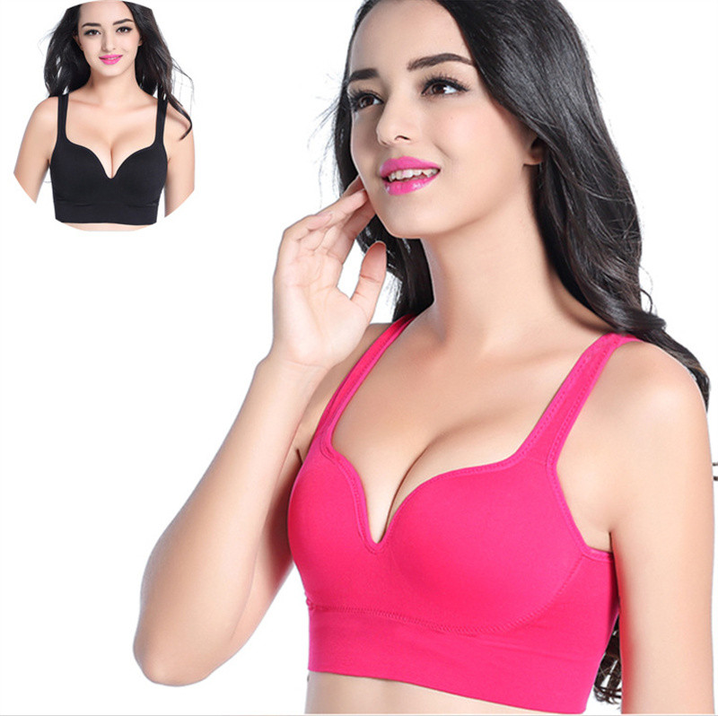 Sexy Push Up Sutien Sport 3D Femei Lenjerie de corp fără cusături Yoga Fitness Vestă antișoc Crop Tops Femei Sujetador Sutiene sport pentru femei