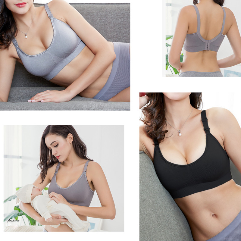 Γυναικεία σουτιέν θηλασμού για θηλασμό WEICHENS Ασύρματη μπραλέτα ύπνου εγκυμοσύνης χωρίς ραφή εξαιρετικά άνετα σουτιέν εγκυμοσύνης