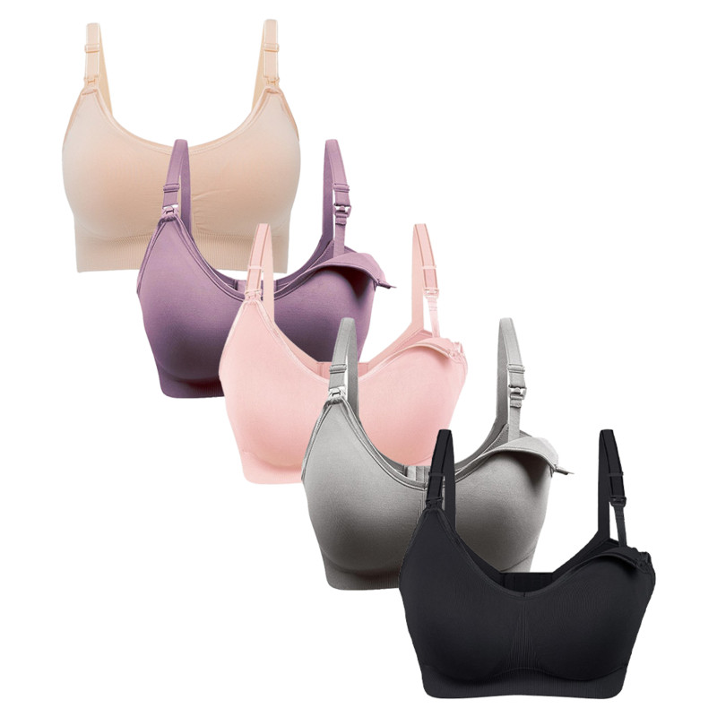 Γυναικεία σουτιέν θηλασμού για θηλασμό WEICHENS Ασύρματη μπραλέτα ύπνου εγκυμοσύνης χωρίς ραφή εξαιρετικά άνετα σουτιέν εγκυμοσύνης