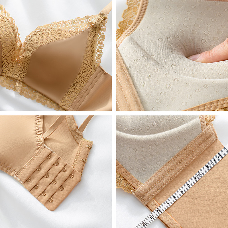 Φωτοευαίσθητο σατέν χωρίς ραφές δέρμα Φιλικό προς τα πίσω Γυναικεία εσώρουχα που μαζεύονται άνετα Γυναικείο σουτιέν χωρίς ατσάλι