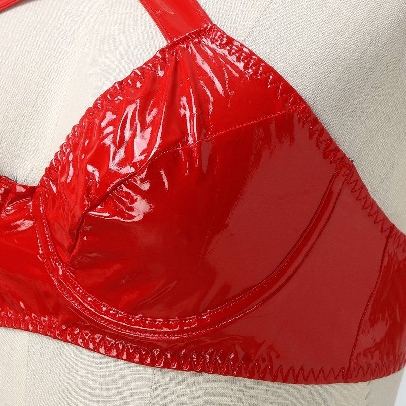 Γυναικείο Ερωτικό λουράκι εσωρούχων σε σέξι κοστούμι από καθαρό δέρμα halter σεξ προϊόν Σέξι εσώρουχα Λεπτό διχτυωτό καλσόν Femme