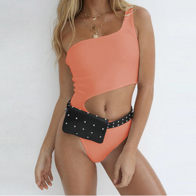 Body sexy cu mânecă lungă pe un umăr pentru femei, cu guler oblic, fără spate, pentru femei, slabe, casual, pentru femei