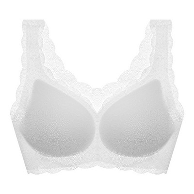 VANZTINA Sutien sexy din dantelă Sutiene fără cusături, fără oase, lenjerie de corp fără margini Sutien activ pentru femei Bralette