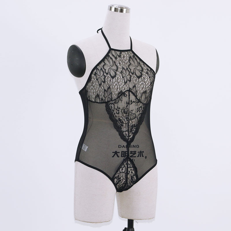 2018. aasta õhuke õõnsad pitsilised kombinesoonid, seksikas päitsed, lillelised kõhnad varrukateta mustad bodid Naiste seljata peomängudressid