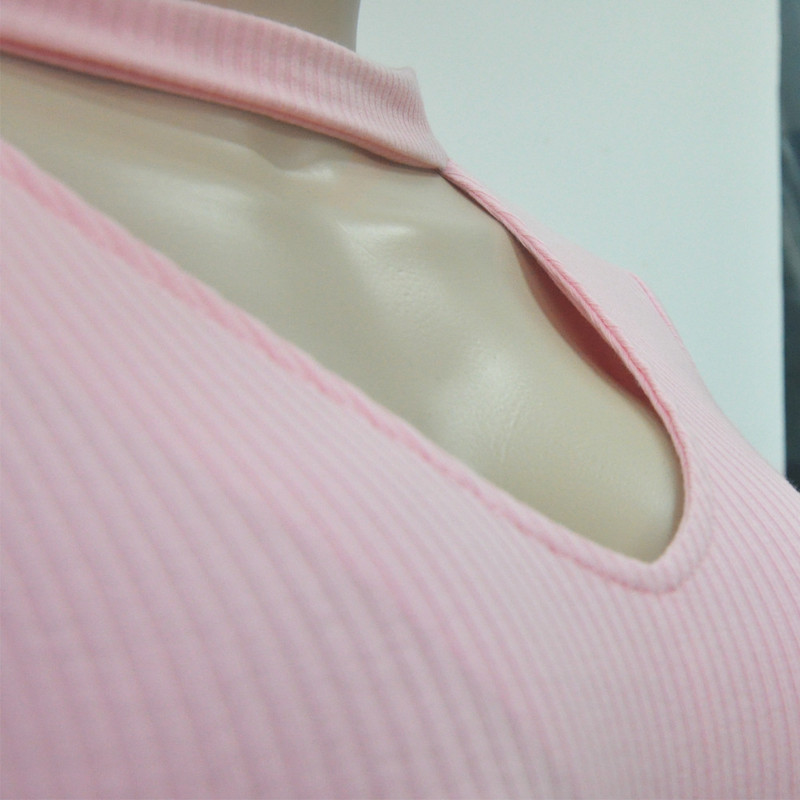 καλοκαιρινό φθινόπωρο Γυναικεία σέξι λεπτή κοντή βαμβακερή ολόσωμη φόρμα romper Φορμάκι με μακρυμάνικο V-λαιμόκοψη γυναικεία φόρμα