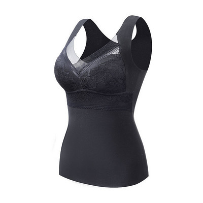Sutien push up pentru femei fără cusături Mărime mare L-4L Bralette Top Vest Haine calde din țesătură groasă