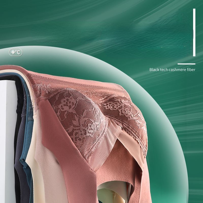 Sutien push up pentru femei fără cusături Mărime mare L-4L Bralette Top Vest Haine calde din țesătură groasă