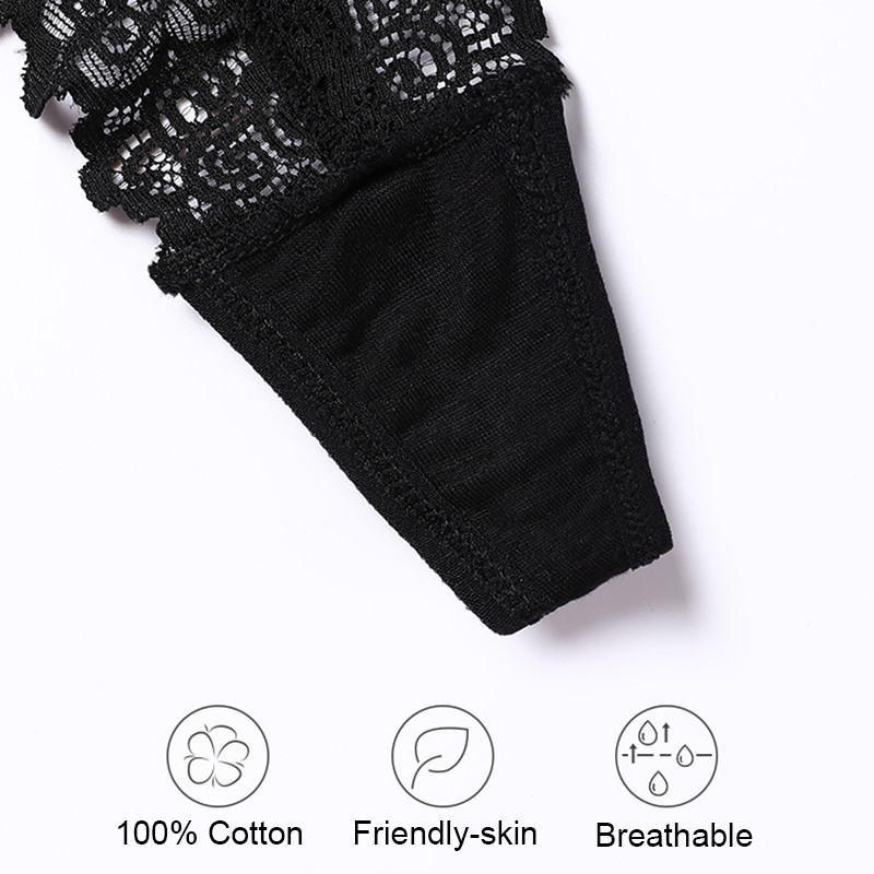 FAFABALOU Σέξι Εσώρουχα Γυναικεία Floral Δαντελένια Εσώρουχα Σετ δύο τεμαχίων διάφανο ασορτί σουτιέν και εσώρουχα εσώρουχα μόδας στρινγκ