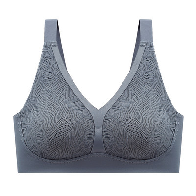Nova modalna svilena podstava, bešavno žensko donje rublje, grudnjak s bočnim uvlačenjem, podesivi čelični grudnjak bez okvira, protiv opuštanja
