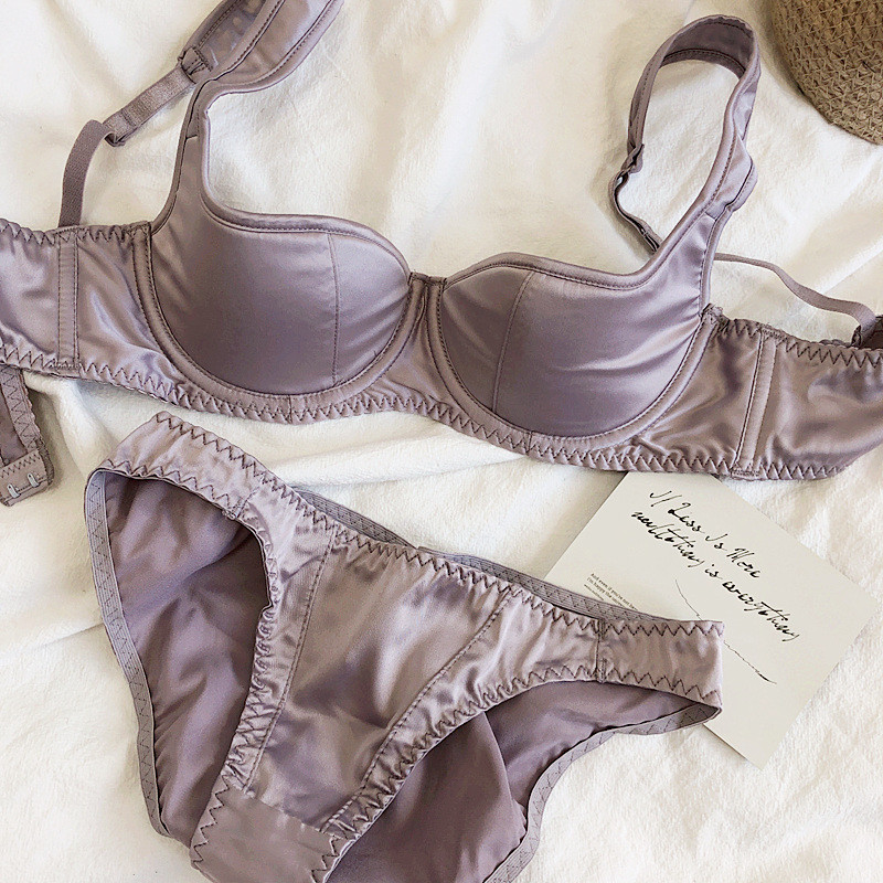 Σέξι γυναίκες μεγάλου μεγέθους εσώρουχα bralette σε ρετρό στυλ σετ εσώρουχων λείο με ατσάλινο σετ σουτιέν δαχτυλιδιού push up