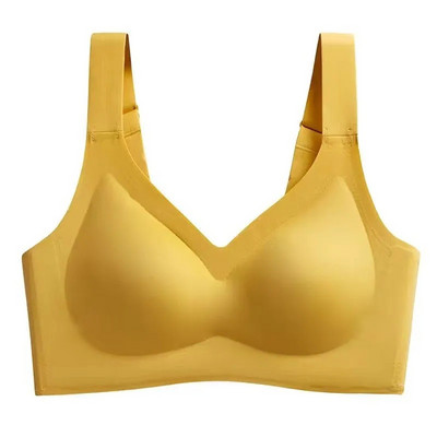1 τμχ Σέξι Εσώρουχα Σουτιέν Γυναικεία Εσώρουχα Ασύρματο Γυναικείο Σουτιέν από λάτεξ Ρυθμιζόμενες λωρίδες Λεπτό άνετο σουτιέν από λάτεξ