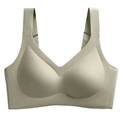 1 τμχ Σέξι Εσώρουχα Σουτιέν Γυναικεία Εσώρουχα Ασύρματο Γυναικείο Σουτιέν από λάτεξ Ρυθμιζόμενες λωρίδες Λεπτό άνετο σουτιέν από λάτεξ