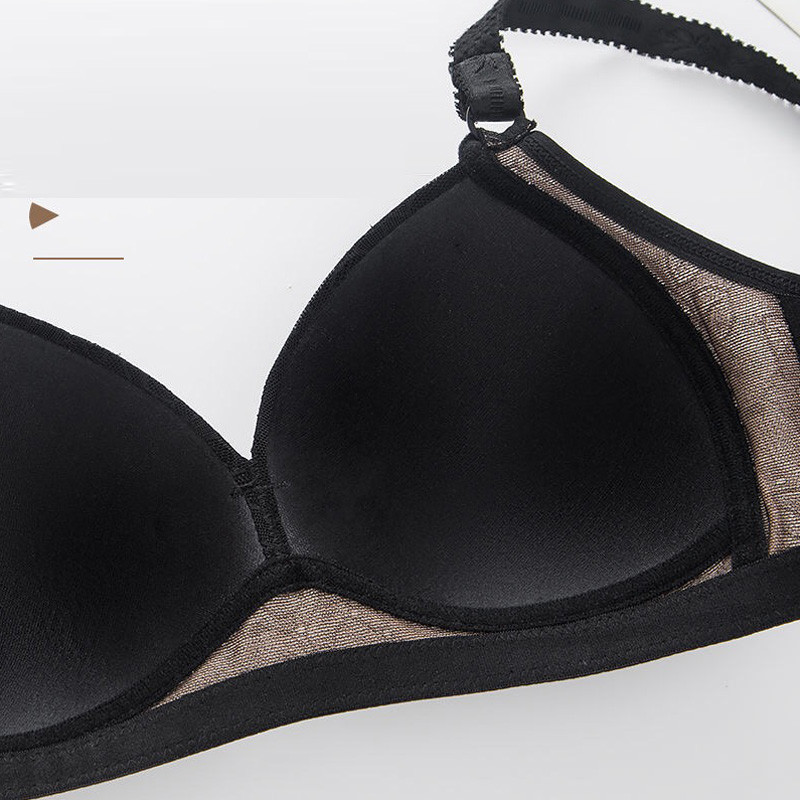 Sutiene pentru femei Sutien sexy fără fir Crop Top Sutiene cu dantelă Push Up Gather Ladies Lenjerie Undrwear Biustonosz Sujetador