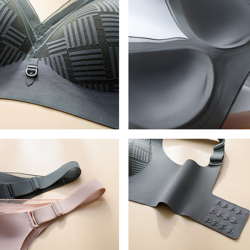 SofBeauForY New Semi Fixed Cup Σέξι δαντελένια τετράγωνα Γυναικεία εσώρουχα Άνετα Γυναικείο σουτιέν υποστήριξη χωρίς ατσάλι