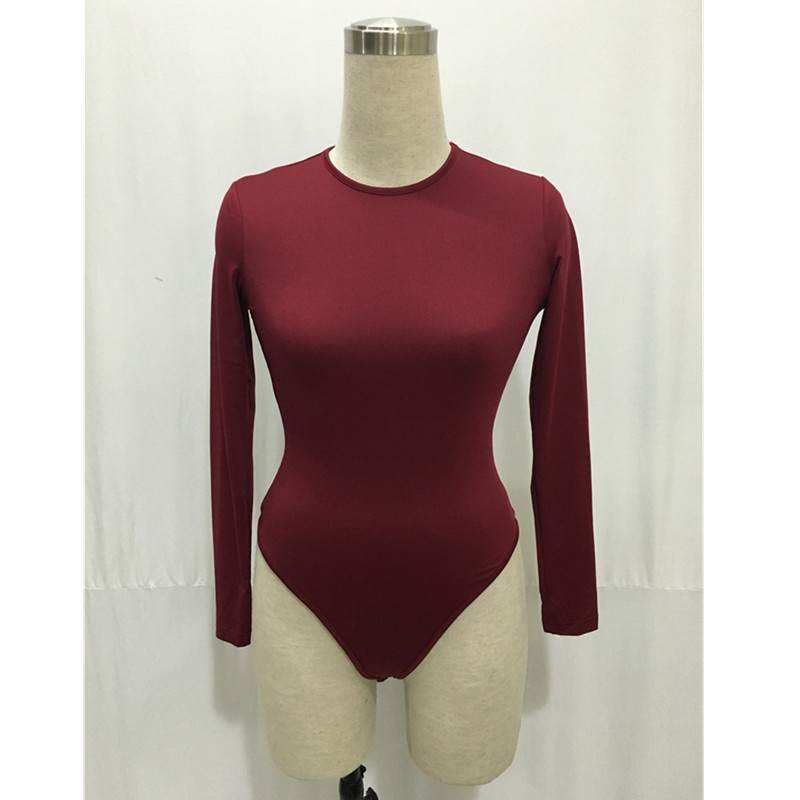 Sexy, moale, cu mânecă lungă, salopetă subțire, body pentru femei, cu fundul alb, bodycon, salopetă, negru, body mujer