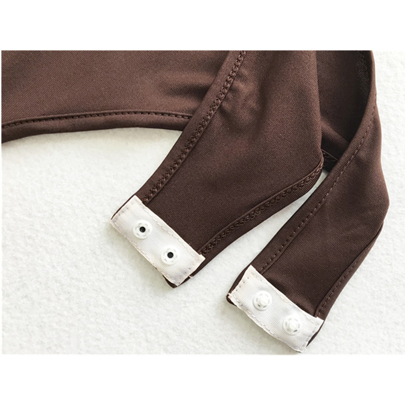 Sexy, moale, cu mânecă lungă, salopetă subțire, body pentru femei, cu fundul alb, bodycon, salopetă, negru, body mujer