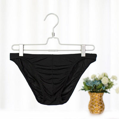 Aluspesu Meeste Seksikad õhukesed Meestepüksid Ice Silk U Kumerad Meestele Hingavad bikiinipüksid Madala vöökohaga aluspüksid Kiiresti kuivavad aluspüksid