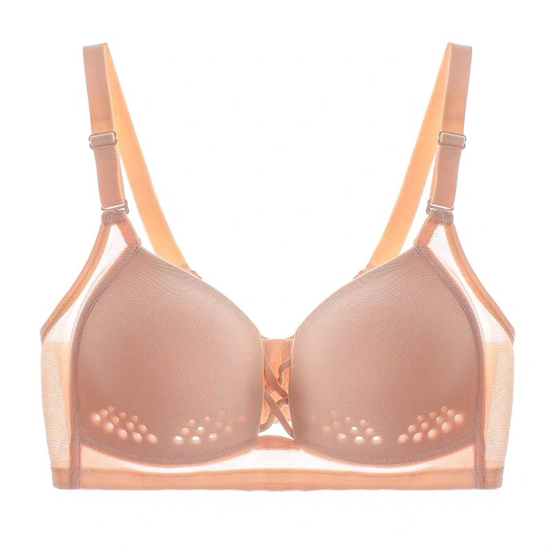 Seksi donje rublje Bešavni Push Up ženski grudnjak 3/4 šalice s rupom na košarici Udoban prozračni bežični grudnjak Grudnjak za djevojke Donje rublje