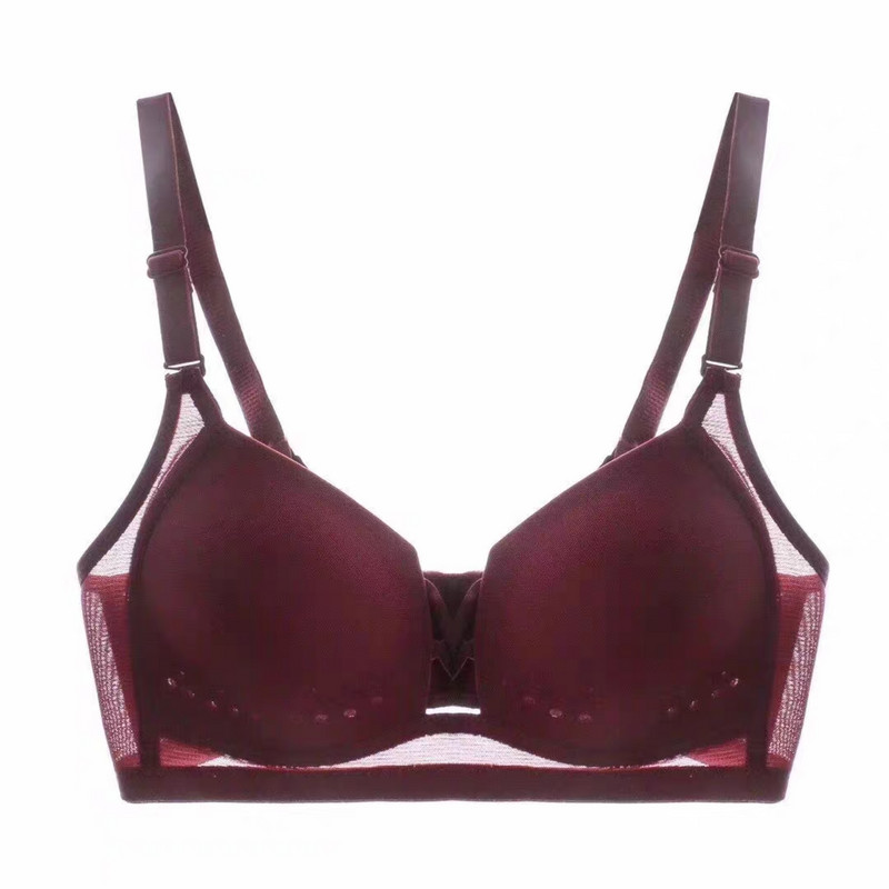 Seksi donje rublje Bešavni Push Up ženski grudnjak 3/4 šalice s rupom na košarici Udoban prozračni bežični grudnjak Grudnjak za djevojke Donje rublje