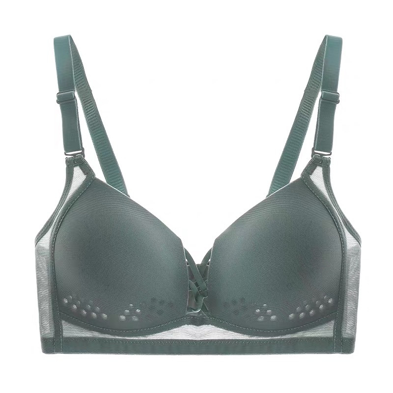 Seksi donje rublje Bešavni Push Up ženski grudnjak 3/4 šalice s rupom na košarici Udoban prozračni bežični grudnjak Grudnjak za djevojke Donje rublje