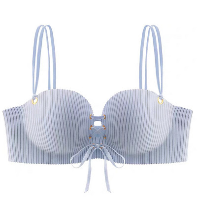 Fashion Stripe Sexy Bras επίδεσμος Push Up Εσώρουχα Γυναικείο σουτιέν Άνετο ασύρματο προσαρμοσμένο Bralette Εσώρουχα για κορίτσια