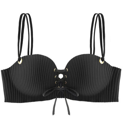 Fashion Stripe Sexy Bras επίδεσμος Push Up Εσώρουχα Γυναικείο σουτιέν Άνετο ασύρματο προσαρμοσμένο Bralette Εσώρουχα για κορίτσια
