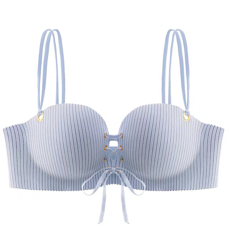 Fashion Stripe Sexy Bras επίδεσμος Push Up Εσώρουχα Γυναικείο σουτιέν Άνετο ασύρματο προσαρμοσμένο Bralette Εσώρουχα για κορίτσια