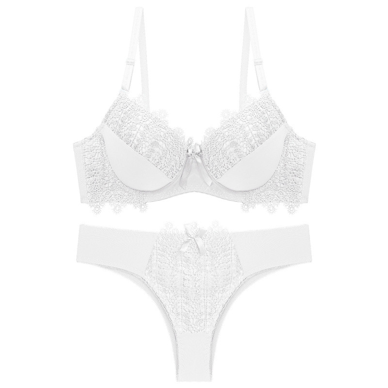 DKERT Sexy Women Push Up Seksikas pitsist aluspesu rinnahoidja ja stringide komplekt naistele rinnahoidja ja aluspükste komplekt