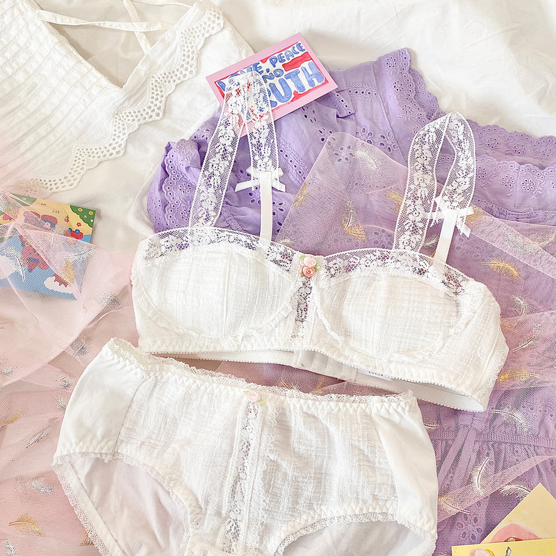 Chiloți loli japonezi fără cusături, cusături din panglică, cusături din satin, din bumbac, la mijlocul taliei, lenjerie de corp confortabilă, super zână, baraje bielizna