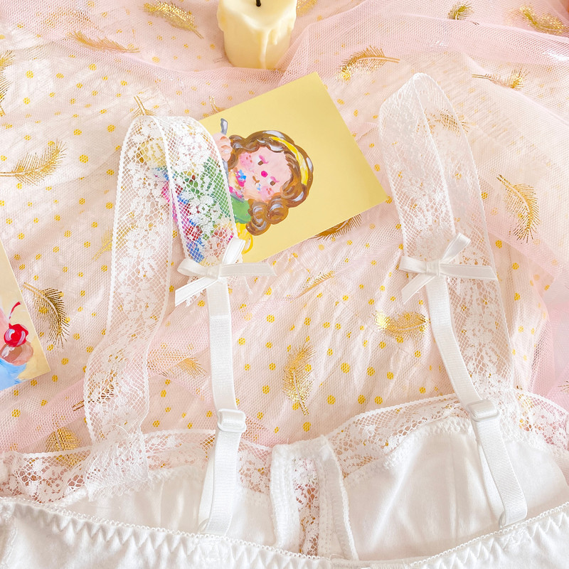 Chiloți loli japonezi fără cusături, cusături din panglică, cusături din satin, din bumbac, la mijlocul taliei, lenjerie de corp confortabilă, super zână, baraje bielizna