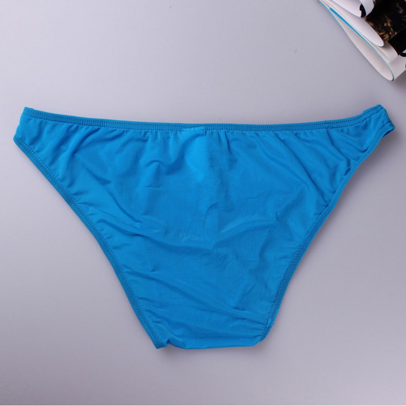 Muškarci Ice Silk Thongs Prozirno donje rublje Kratka torbica G-string Gaćice Kratke Sissy gaćice Odjeća Muško inmitirano donje rublje