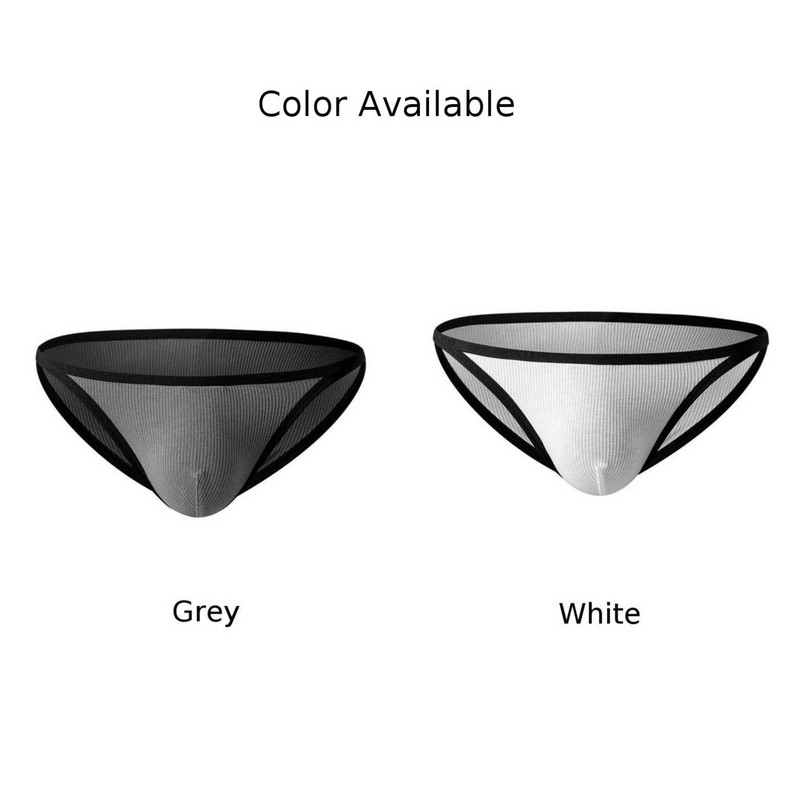 Sissy ανδρικό μπικίνι με κλωστή με κλωστή Modal Άνετα σέξι εσώρουχα U κυρτά σλιπ Χαμηλό εσώρουχο Cuecas Masculinas