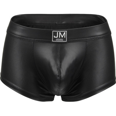 Bränd JOCKMAIL Nahk Meeste püksid Aluspesu madala vöökohaga spordipüksid Seksikad Boxer Trunks Mood Jockstraps meeste aluspüksid