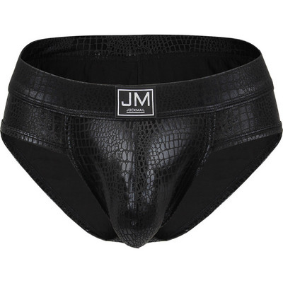 Bränd JOCKMAIL Nahk Meeste püksid Aluspesu madala vöökohaga spordipüksid Seksikad Boxer Trunks Mood Jockstraps meeste aluspüksid