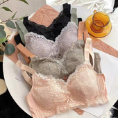 Tanko donje rublje za žene, velike grudi, mali grudnjaci, na skupljanje, ultratanki, bez čeličnog prstena, grudi koje se skupljaju, grudnjak protiv opuštanja, velika veličina