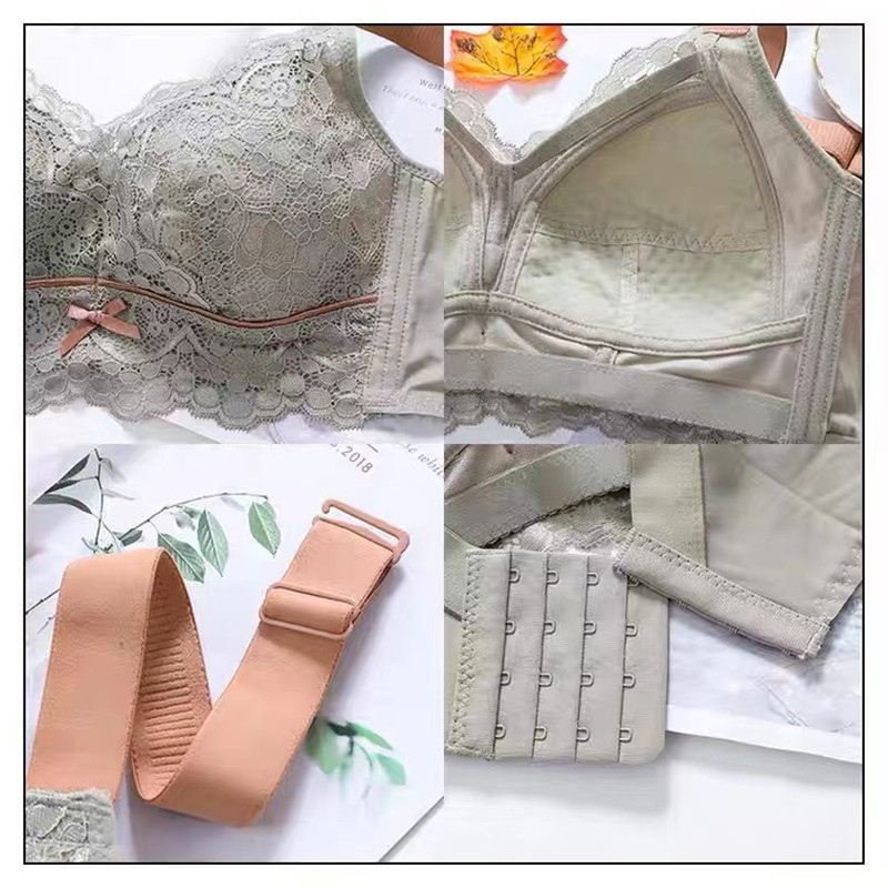 Tanko donje rublje za žene, velike grudi, mali grudnjaci, na skupljanje, ultratanki, bez čeličnog prstena, grudi koje se skupljaju, grudnjak protiv opuštanja, velika veličina